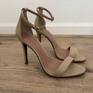 Schutz Women's Tan Heeled Sandals
